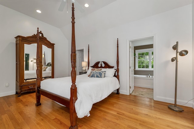 15 Largo Knl, Milford, NH 03055 - bedroom featuring light wood finished floors, ensuite bathroom, and baseboards