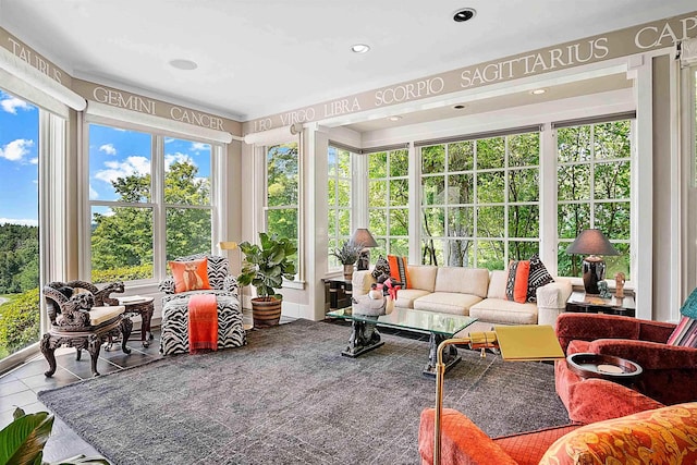 1452 Little Sunapee Rd, New London, NH 03257 - view of sunroom