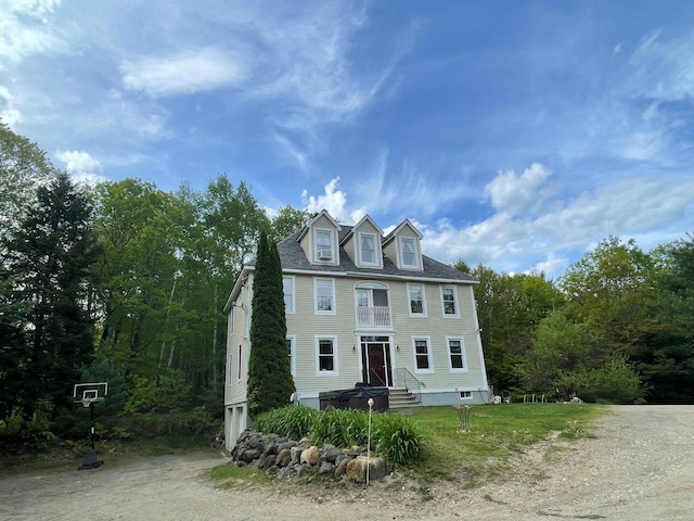 139 Rice Brook Dr, Stoddard, NH 03464 - view of front of home
