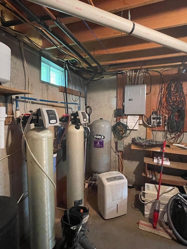 139 Rice Brook Dr, Stoddard, NH 03464 - utility room with electric panel