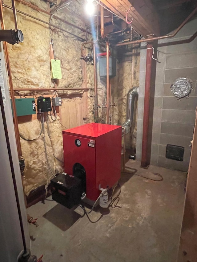 139 Rice Brook Dr, Stoddard, NH 03464 - utilities featuring a heating unit