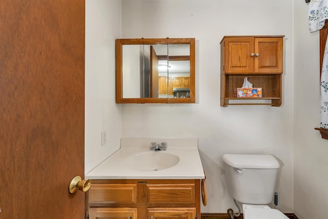 72 Mather Rd, Tamworth, NH 03886 - bathroom with vanity and toilet