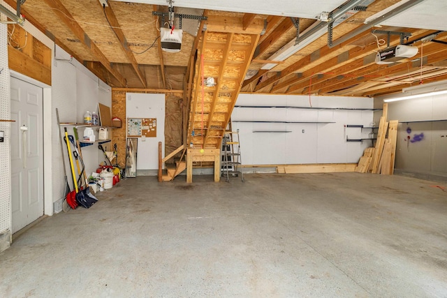 72 Mather Rd, Tamworth, NH 03886 - garage with a garage door opener