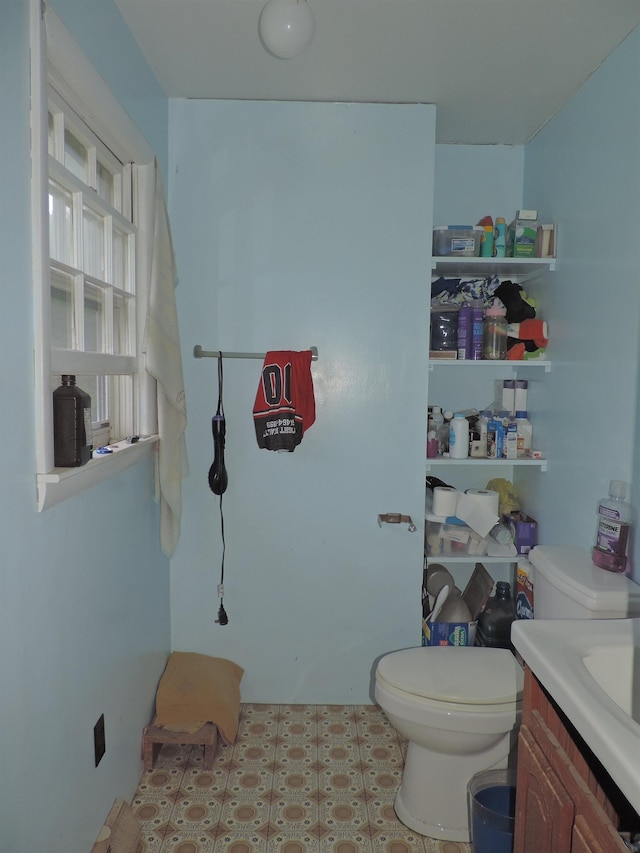 126 Fisher Rd, Deering, NH 03244 - bathroom with toilet and vanity