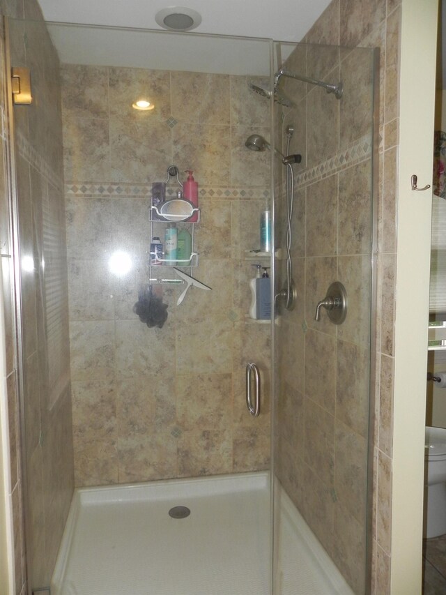 1782 Old Creamery Rd, Williston, VT 05495 - bathroom featuring a shower stall and toilet