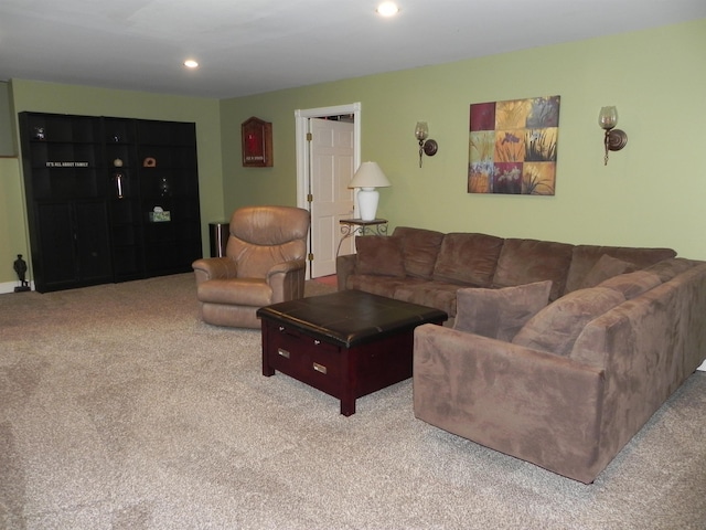 1782 Old Creamery Rd, Williston, VT 05495 - carpeted living area with recessed lighting