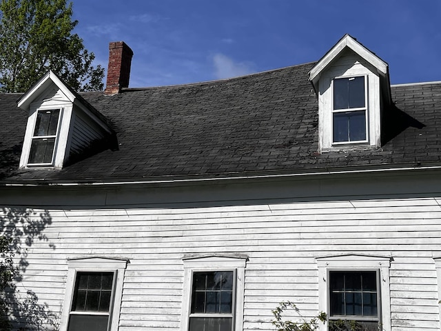 19 Lime Kiln Rd, Haverhill, NH 03780 - view of home's exterior with a shingled roof