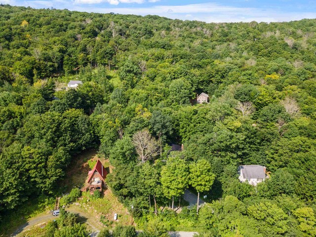 25 Hilltop Dr, Newbury, NH 03255 - aerial view of a heavily wooded area