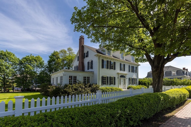 79 Silver St, Dover, NH 03820 - view of front of house with a chimney