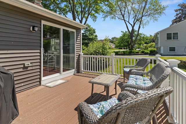 4 Crestview Ter, Stratham, NH 03885 - view of wooden terrace