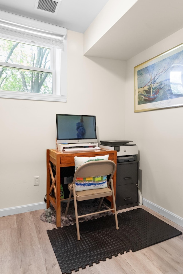 4 Crestview Ter, Stratham, NH 03885 - home office featuring wood finished floors and baseboards