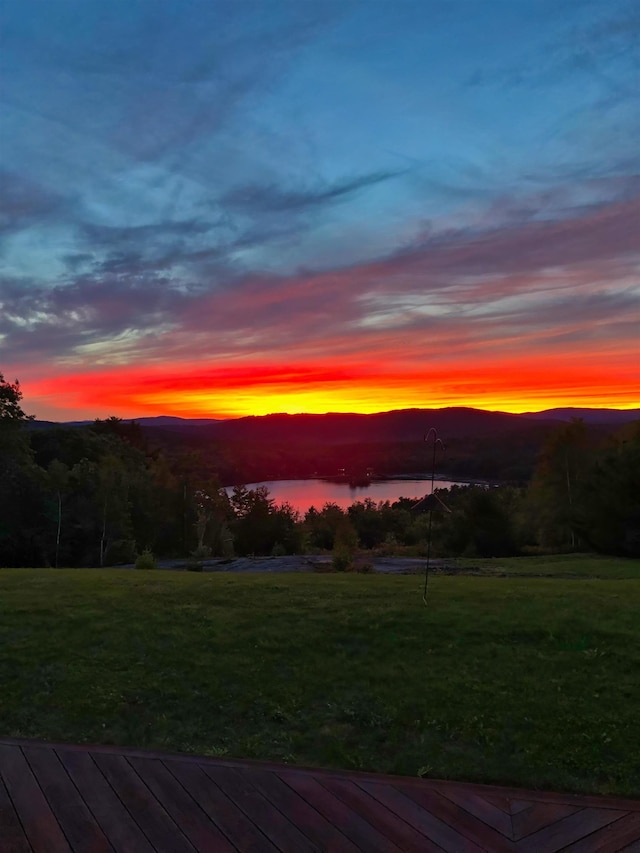 367 N Rd, Sunapee, NH 03782 - view of mountain backdrop featuring a large body of water