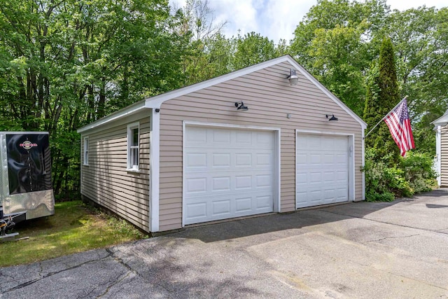 212 W Main St, Hillsborough, NH 03244 - view of detached garage