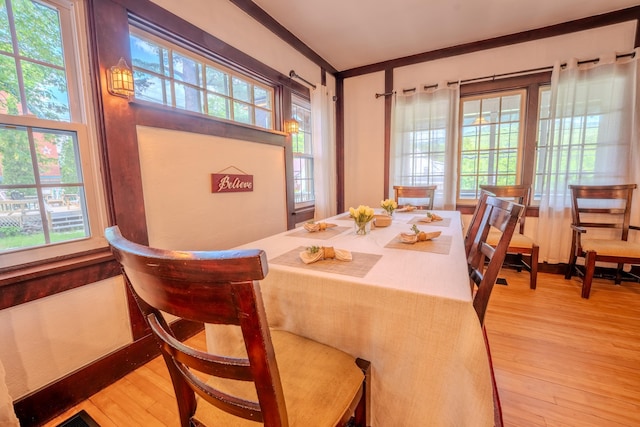 57 Main St, Woodstock, NH 03262 - dining space with light wood-style flooring