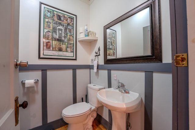 57 Main St, Woodstock, NH 03262 - half bathroom with toilet