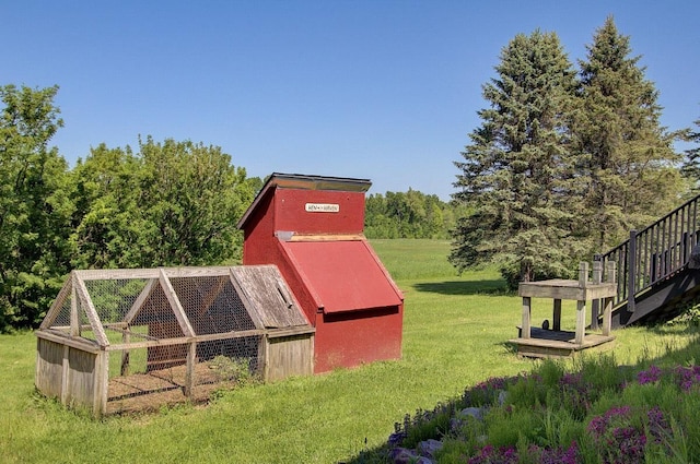 398 N Rd, Milton, VT 05468 - view of poultry coop featuring a yard