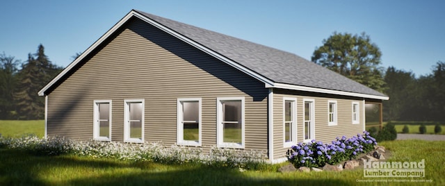 34 Adams Dr, Washington, NH 03280 - view of side of home with roof with shingles