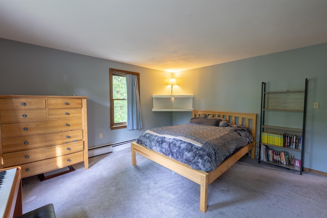 16 Berkeley St, Pelham, NH 03076 - bedroom featuring carpet flooring, a baseboard radiator, and baseboards