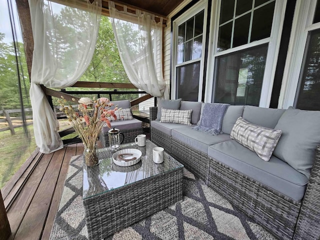 436 Mammoth Rd, Pelham, NH 03076 - sunroom with an outdoor hangout area