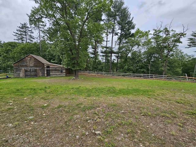 436 Mammoth Rd, Pelham, NH 03076 - view of yard with a barn and an outdoor structure