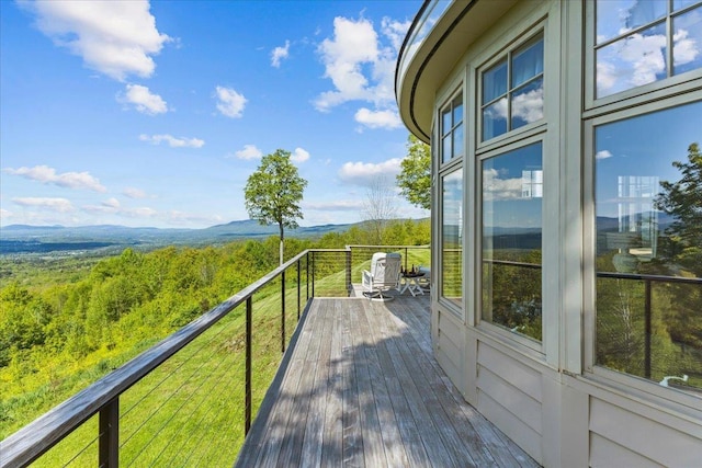 1097 Taber Ridge Rd, Stowe, VT 05672 - view of balcony