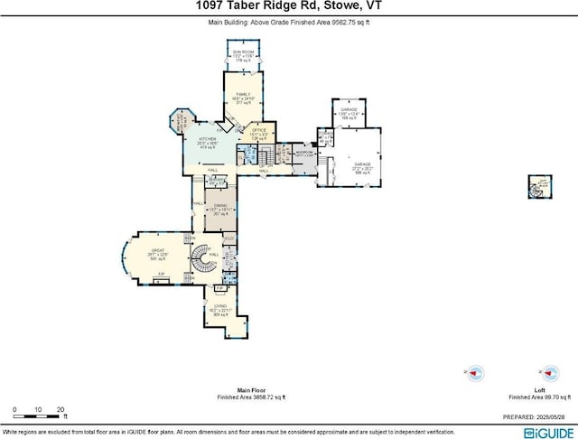 1097 Taber Ridge Rd, Stowe, VT 05672 - room layout