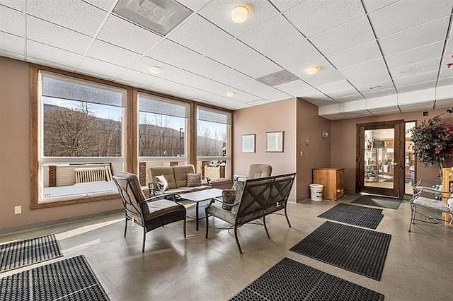 227 Main St Unit 232, Lincoln, NH 03251 - common area with a paneled ceiling