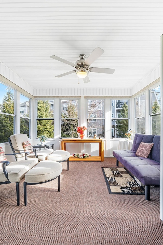 7 Elystan Cir, Nashua, NH 03064 - sunroom / solarium featuring carpet floors