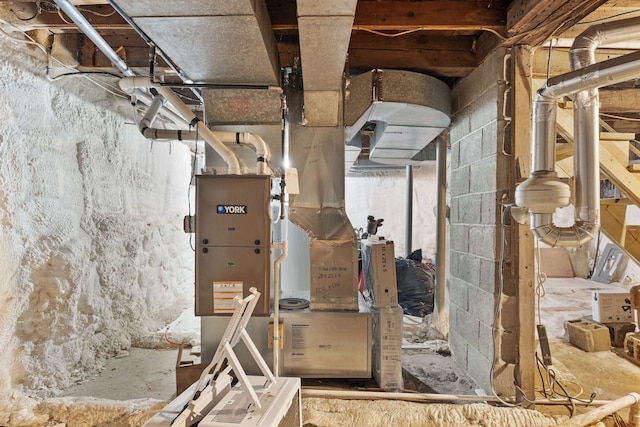 194 Pleasant St, Bristol, NH 03222 - view of unfinished basement