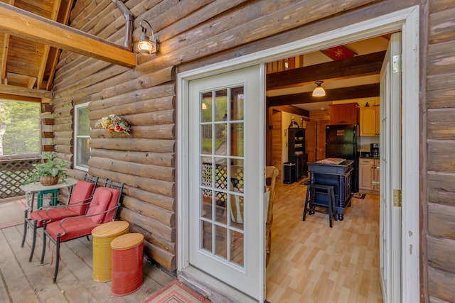 3233 Stinson Lake Rd, Ellsworth, NH 03266 - view of deck