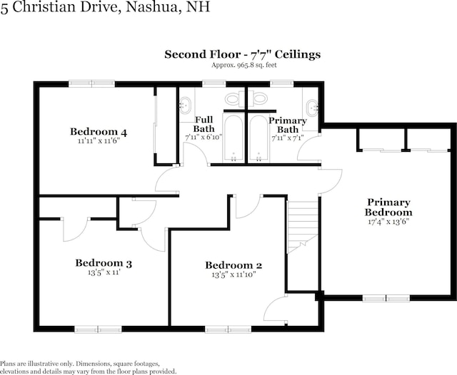 5 Christian Dr, Nashua, NH 03063 - room layout
