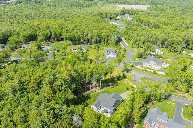 12 Haywick Dr, Stratham, NH 03870 - aerial view of a forest
