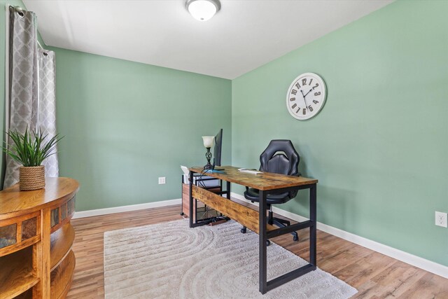 16 Ches Mae Ln, Milford, NH 03055 - office with wood finished floors and baseboards
