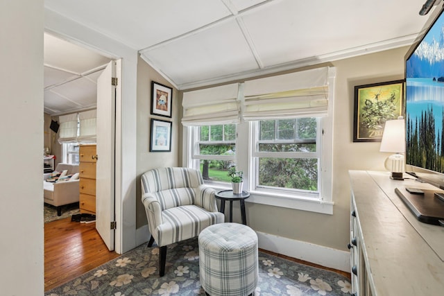 26 Middle St, Amherst, NH 03031 - living area featuring wood finished floors
