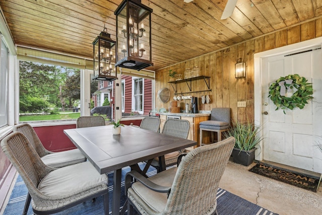 26 Middle St, Amherst, NH 03031 - view of sunroom