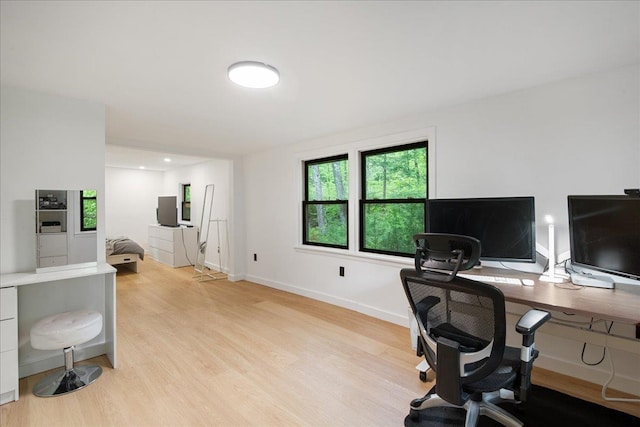 135 Governor Peck Rd, Jericho, VT 05465 - office area featuring light wood-style floors and baseboards