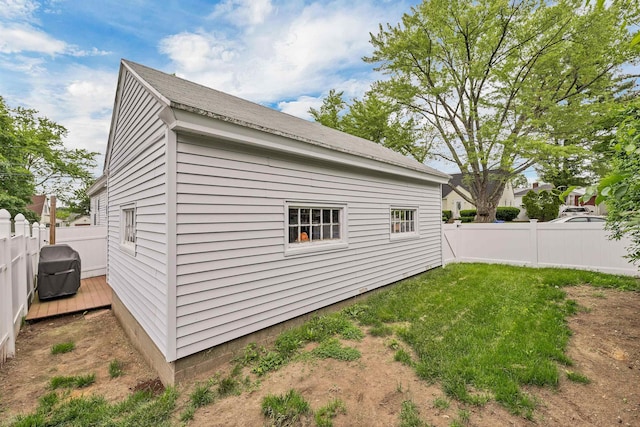 190 Anthony St, Manchester, NH 03103 - view of side of property featuring a deck