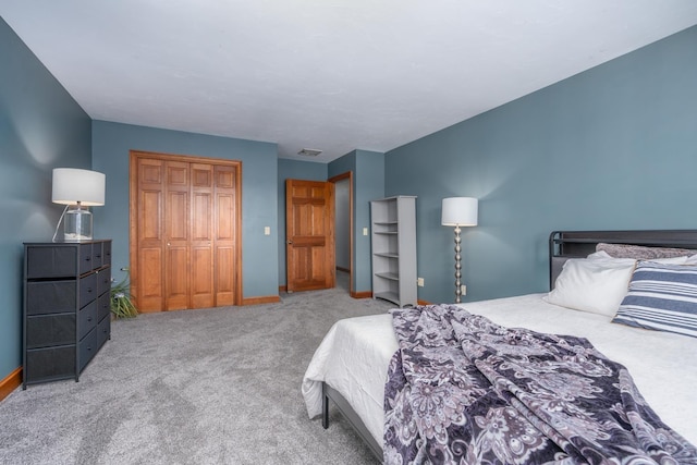 26 Association Dr, Northwood, NH 03261 - carpeted bedroom featuring a closet and baseboards