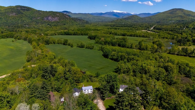 26 Balcony Seat Vw, Conway, NH 03860 - bird's eye view of a heavily wooded area and a mountainous background