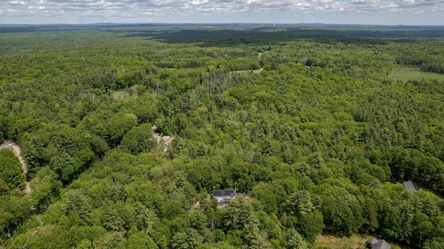 11 Rabbit Ln, Barrington, NH 03825 - aerial overview of property's location featuring a heavily wooded area