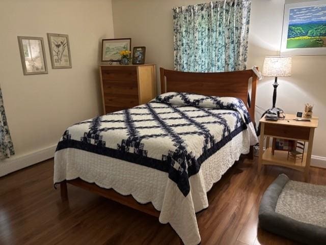 3 Dove St, Wolfeboro, NH 03894 - bedroom with wood finished floors and baseboards