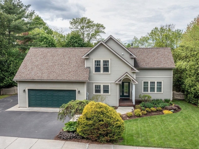 278 S Cove Rd, Burlington, VT 05401 - traditional home with driveway, roof with shingles, and a garage