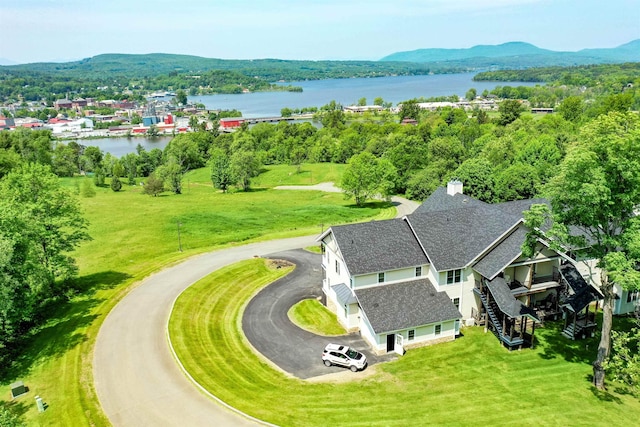 120 Pepin Dr Unit B 6, Newport City, VT 05855 - aerial view of a water and mountain view