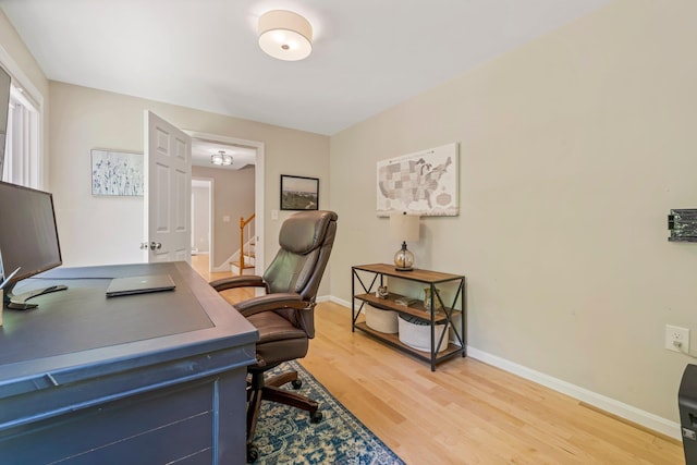 78 Hitching Post Ln, Bedford, NH 03110 - office with light wood finished floors and baseboards