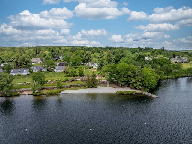 82 Garden Cir, Laconia, NH 03246 - bird's eye view of a nearby body of water