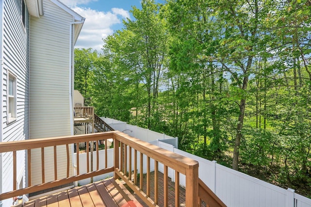 620 Hackett Hill Rd, Manchester, NH 03102 - wooden deck featuring a fenced backyard