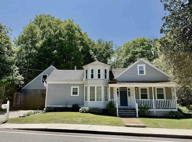 11 Francestown Rd, Bennington, NH 03442 - view of front of property with a porch and roof with shingles