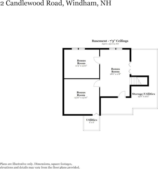 2 Candlewood Rd, Windham, NH 03087 - home floor plan