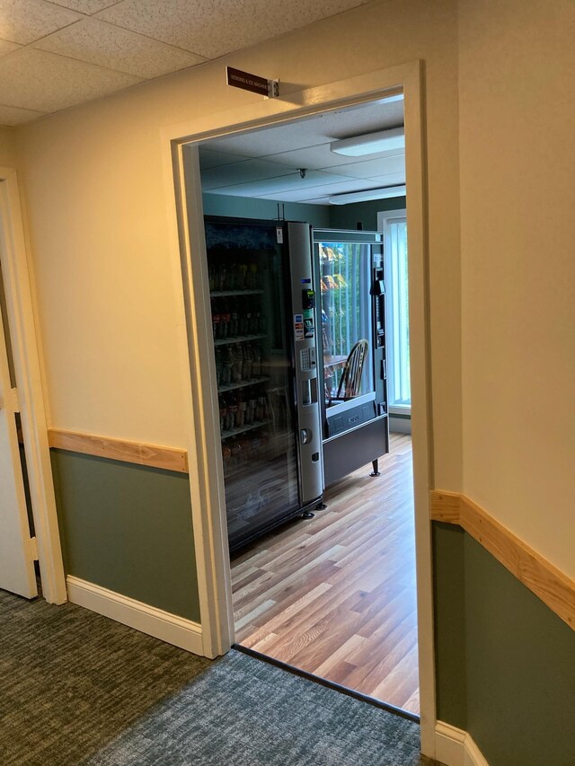 36 Lodge Rd Unit B105, Lincoln, NH 03251 - hall featuring carpet floors and baseboards