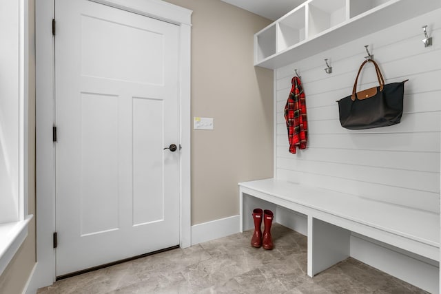 6 Tannery Way, Kensington, NH 03833 - mudroom featuring baseboards